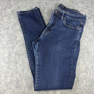 Lucky Brand Jeans 411 Athletic Taper Dark Wash Denim SZ 30 X 32 Classic Wash
